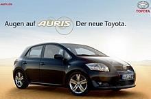 Toyota flankiert die Markteinführung des Auris mit grosser Kampagne.